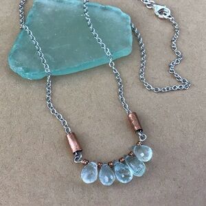 Sundance Charm Aquamarine Necklace